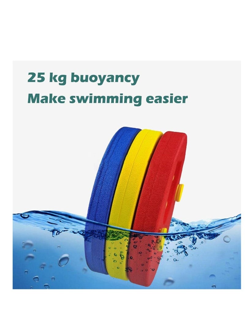 Swimming Arm Floats EVA Foam Arm Bands Floating Sleeves, Water Wings Swimming Arm Floats for 4 14 Year Old Kids Pool Baby Swimming Circles Summer Pool Swimming Supplies 6PCs - Image 3